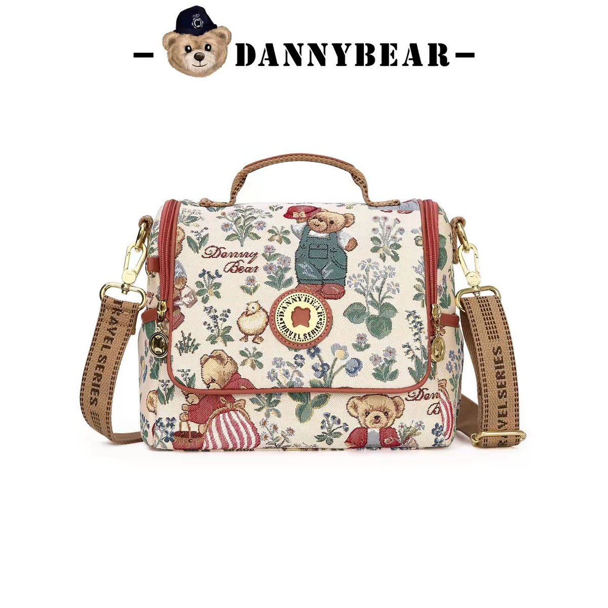 Vintage Teddy Bag
