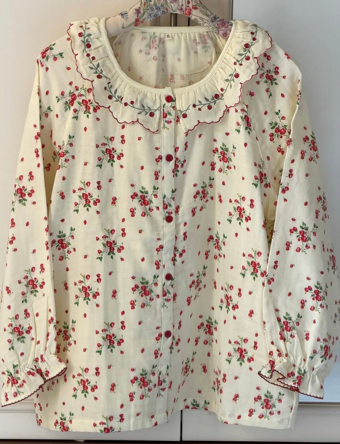 Floral Button Pajama