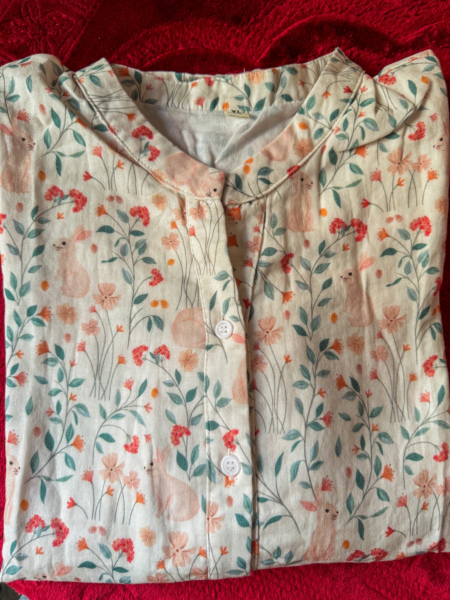 Floral Bunny Blouse