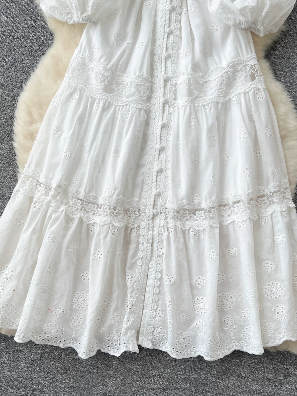 White Cotton Dress 🤍