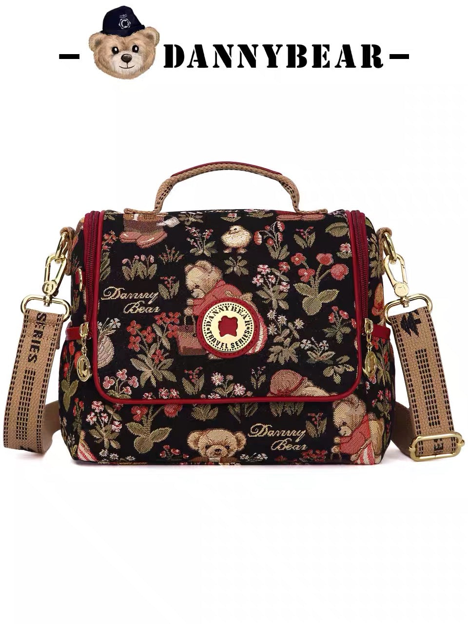 Vintage Teddy Bag