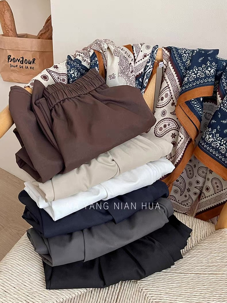 Chic Casual Midi Skirts with Bandana Detail ✨