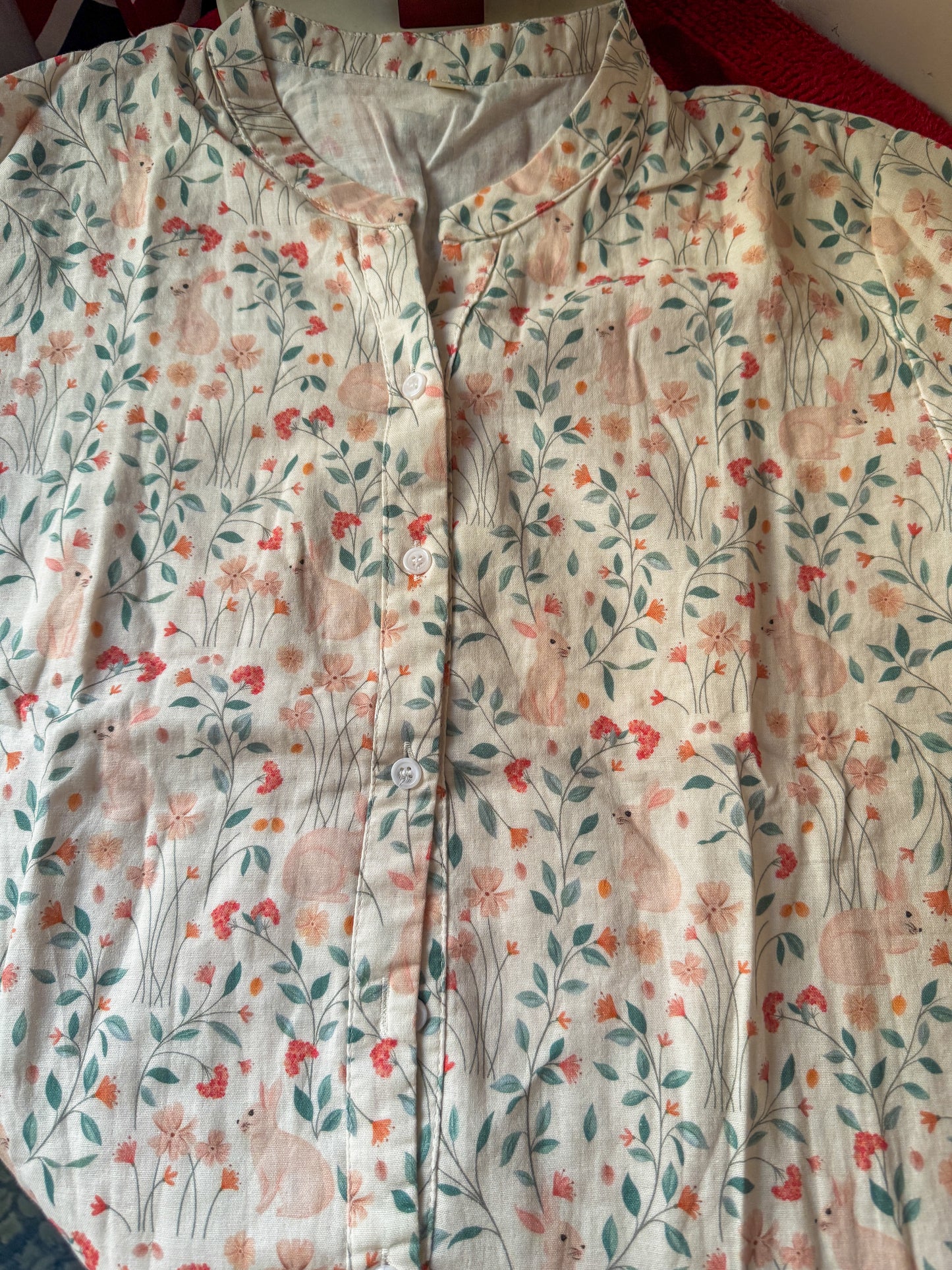 Floral Bunny Blouse
