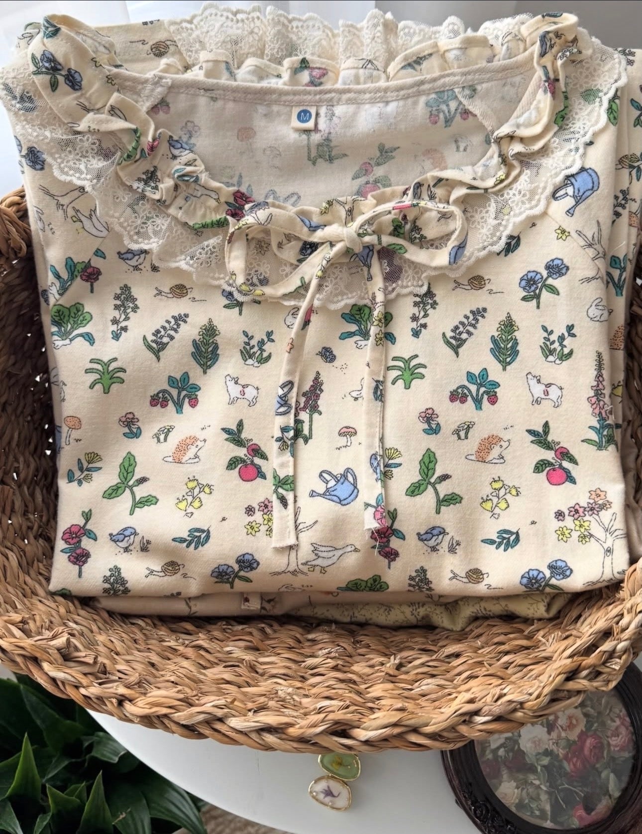 Vintage Garden Print Pajama✨