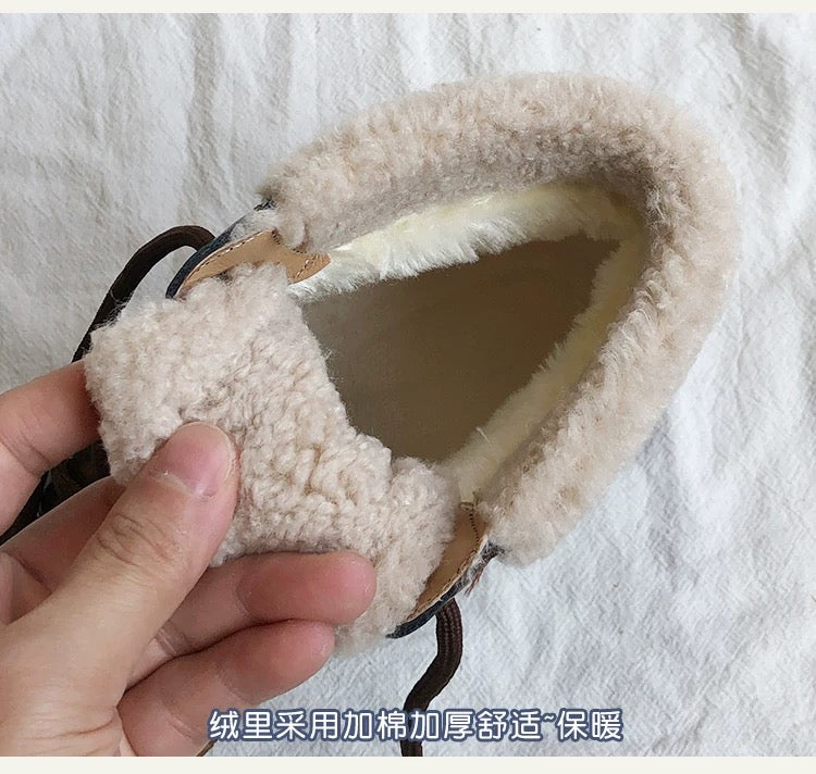 Cozy Lace-Up Boots