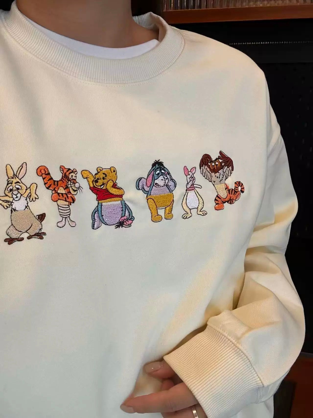 Cream-colored winter hoodie✨