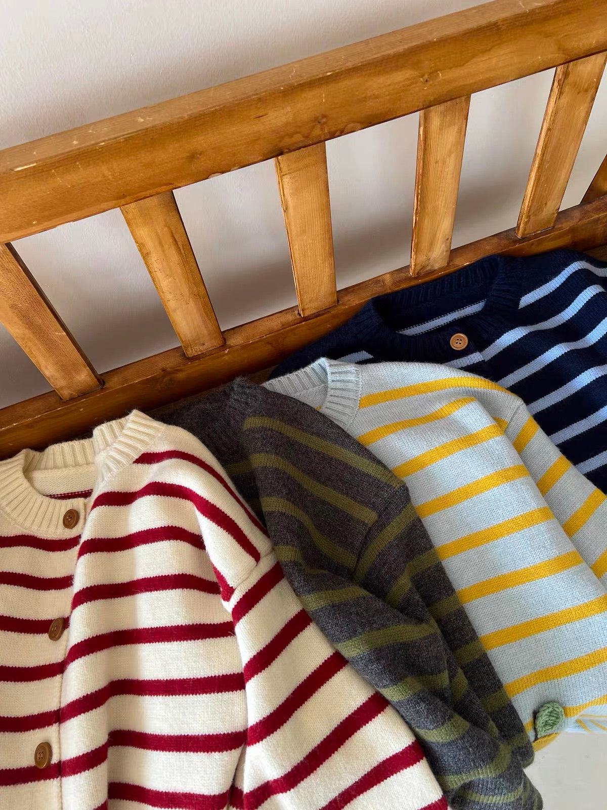 Striped Knit Cardigan