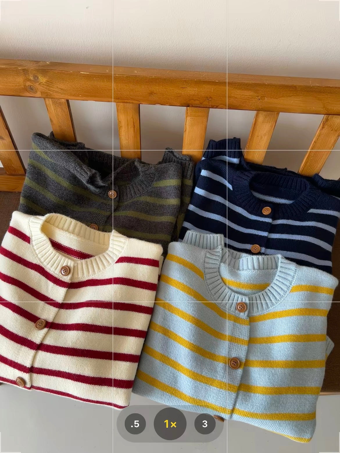 Striped Knit Cardigan
